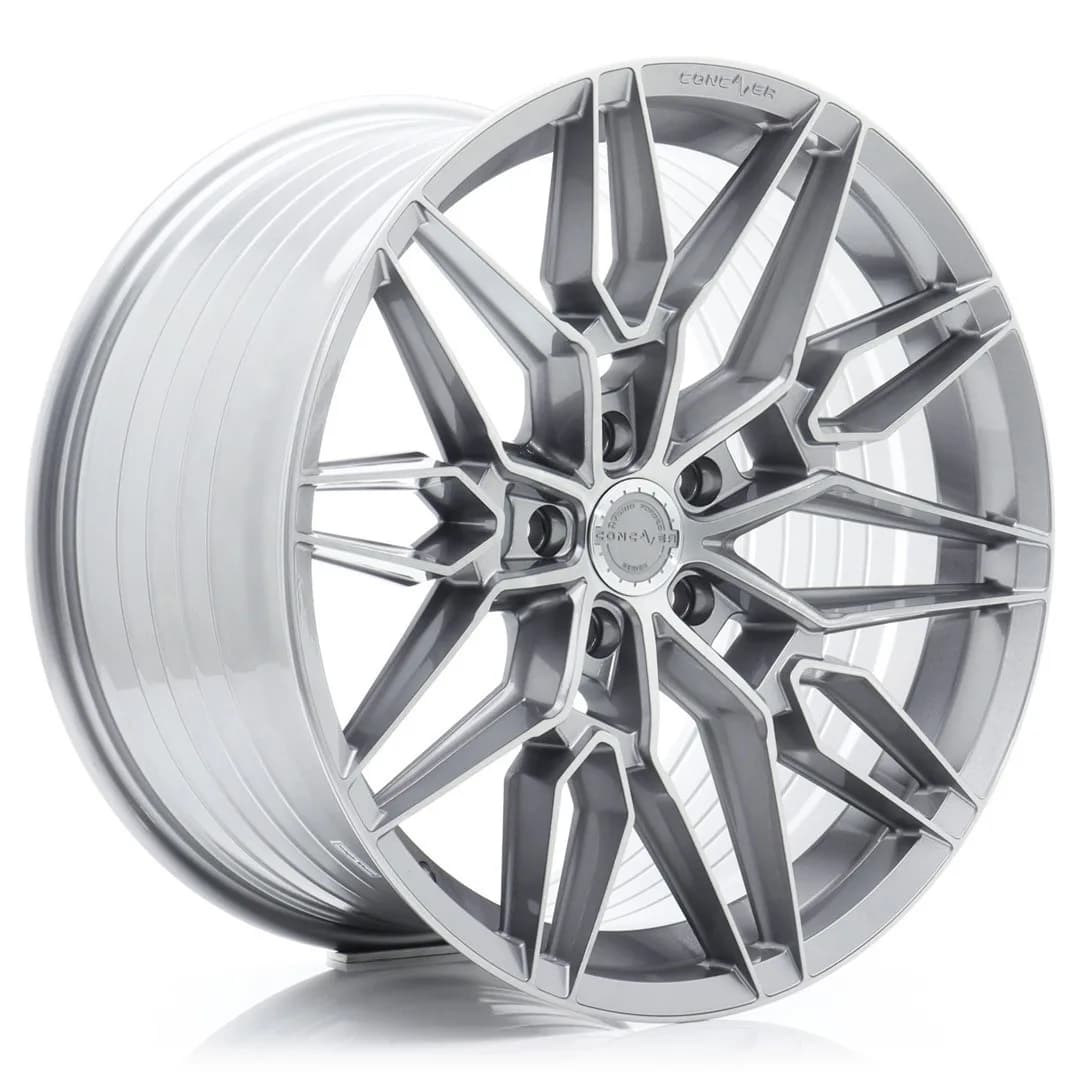 Легкосплавний диск 19" Concaver CVR6 19x9,5 ET45 5x120 брашований Titanium - фото My Tuning Lab
