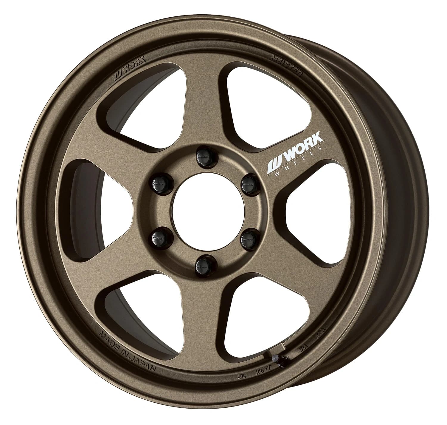 Легкосплавний диск 16" Work Wheels Meister L1-1P SUV 16x6 BLANK Matte бронза (AHG) - фото My Tuning Lab