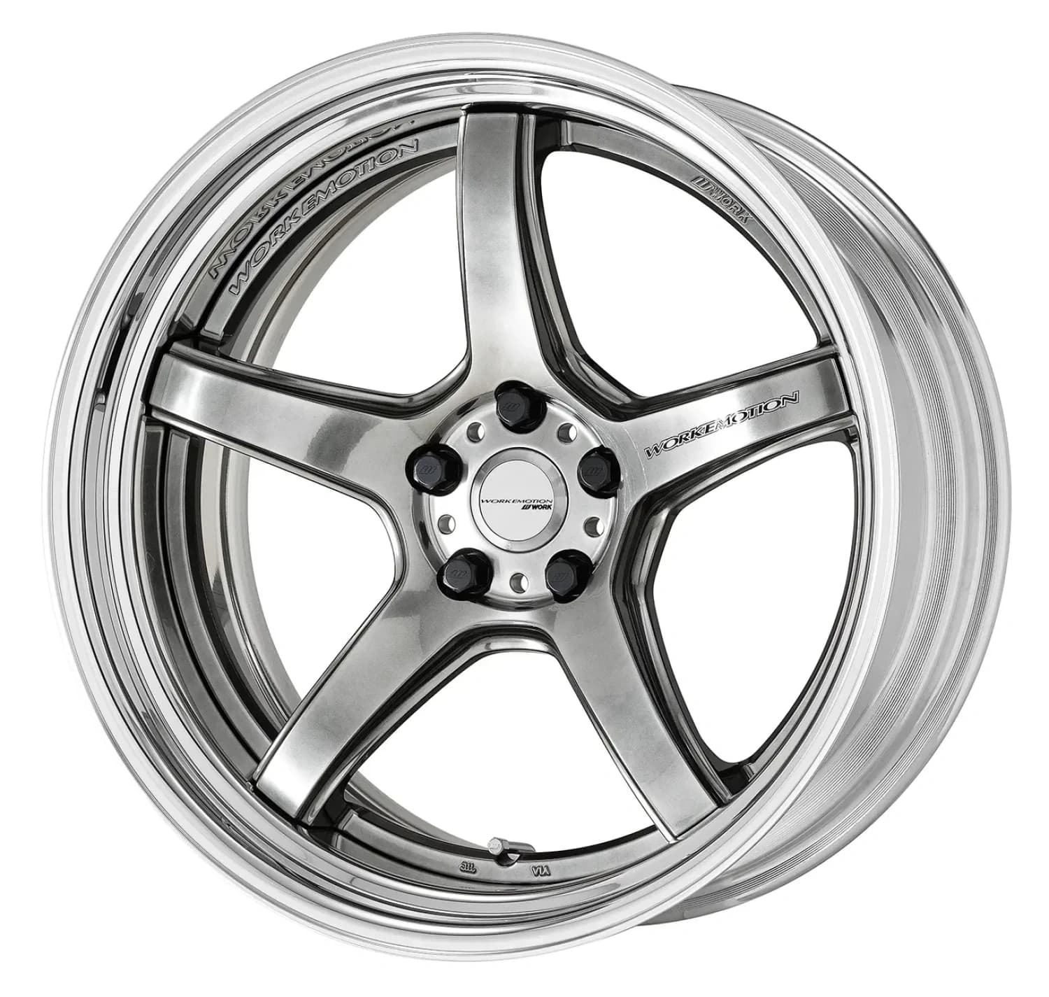Легкосплавний диск 20" Work Wheels Work Emotion T5R-2P Step Rim 20x11 BLANK срібний (GTS) - фото My Tuning Lab