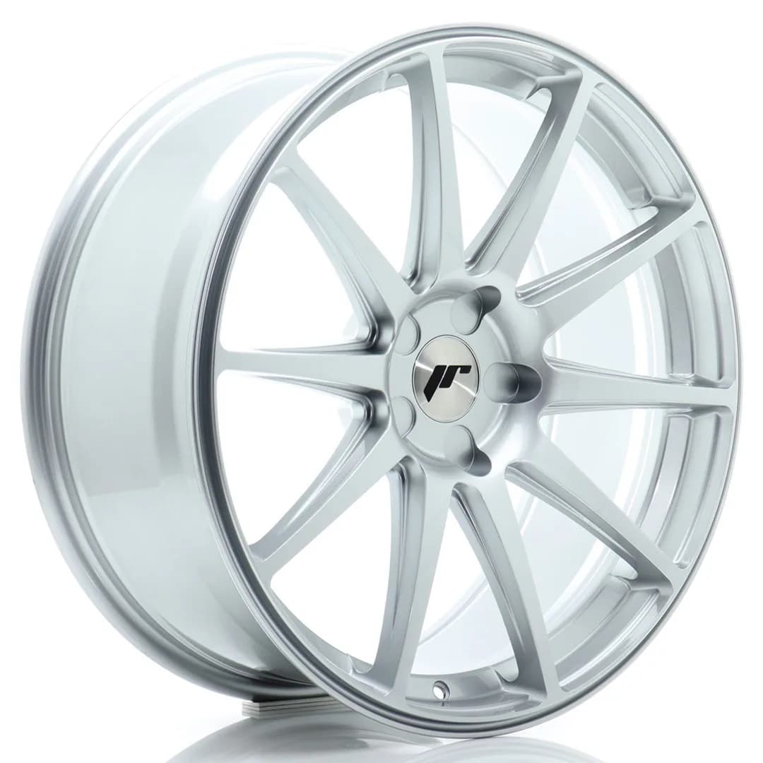 Легкосплавний диск 20" Japan Racing JR11 20x8,5 ET35 5x120 насичений срібний - фото My Tuning Lab