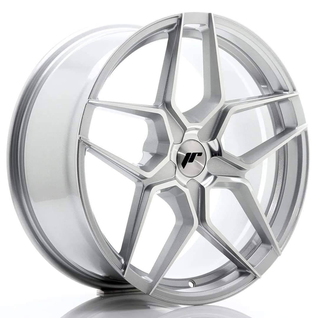 Легкосплавний диск 19" Japan Racing JR34 19x8,5 ET35 5x108 срібний з фрезеруванням - фото My Tuning Lab
