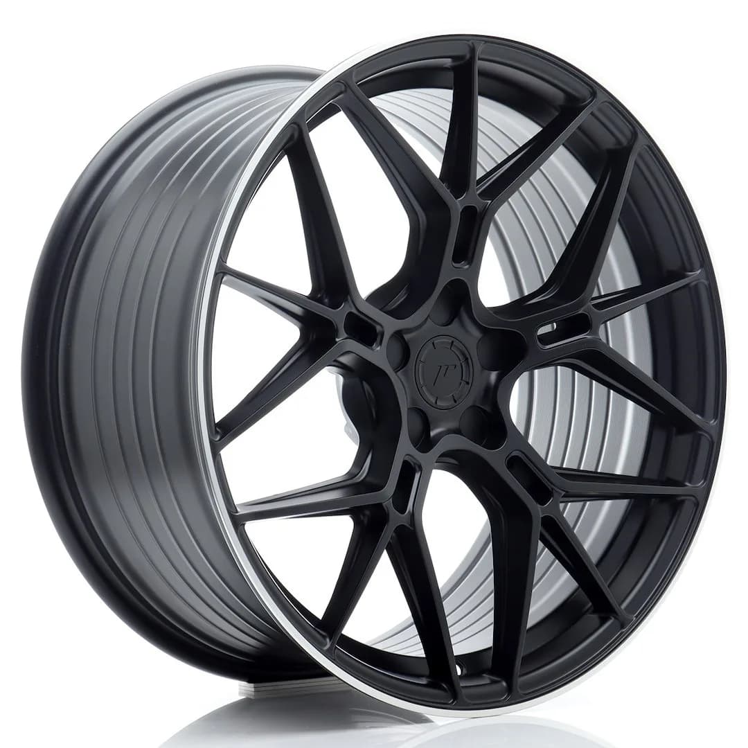 Легкосплавний диск 20" Japan Racing JR51 20x10 ET20-45 5H BLANK сатиновий чорний з фрезерований кант - фото My Tuning Lab