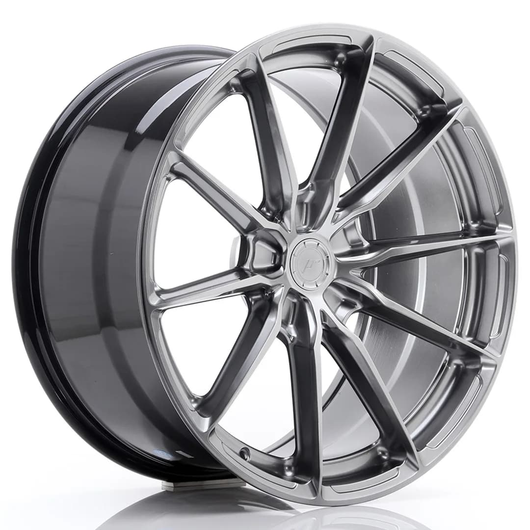 Легкосплавний диск 20" Japan Racing JR37 20x10 ET45 5x120 насичений чорний - фото My Tuning Lab