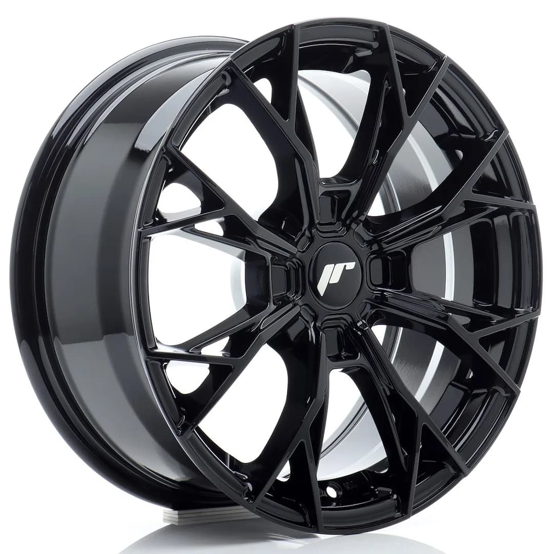 Легкосплавний диск 16" Japan Racing JR49 16x7 ET20-42 4H BLANK глянцевий чорний - фото My Tuning Lab