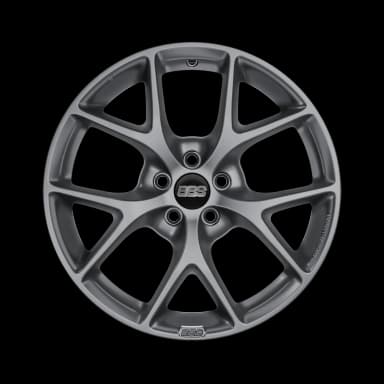 Легкосплавний диск 17" BBS SR 17x7,5 ET45 5x108 Himalaya Grey сатиновий - фото My Tuning Lab