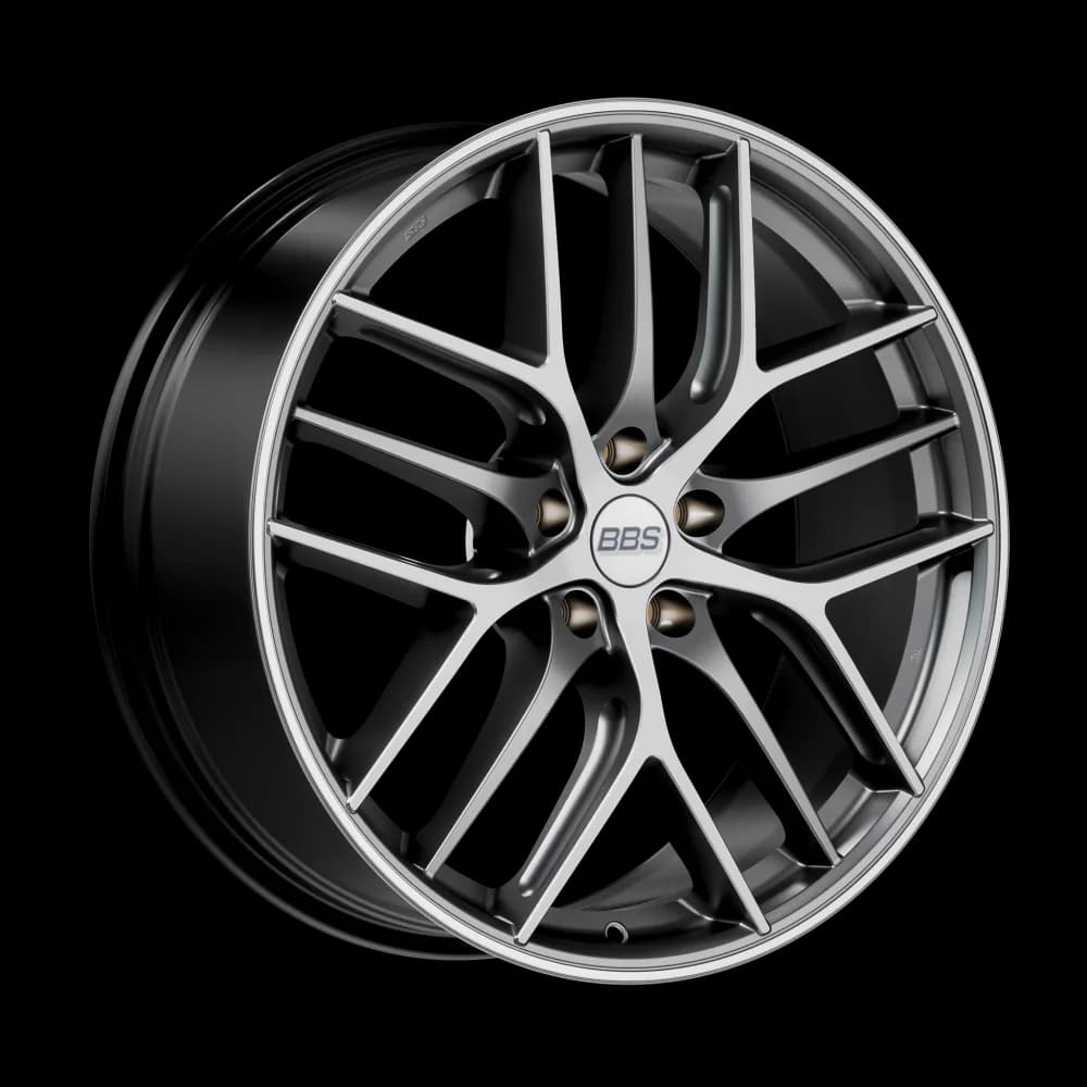 Легкосплавний диск 20" BBS CC-R 20x8,5 ET40 5x114 сатиновий графіт алмазне фрезерування - фото My Tuning Lab