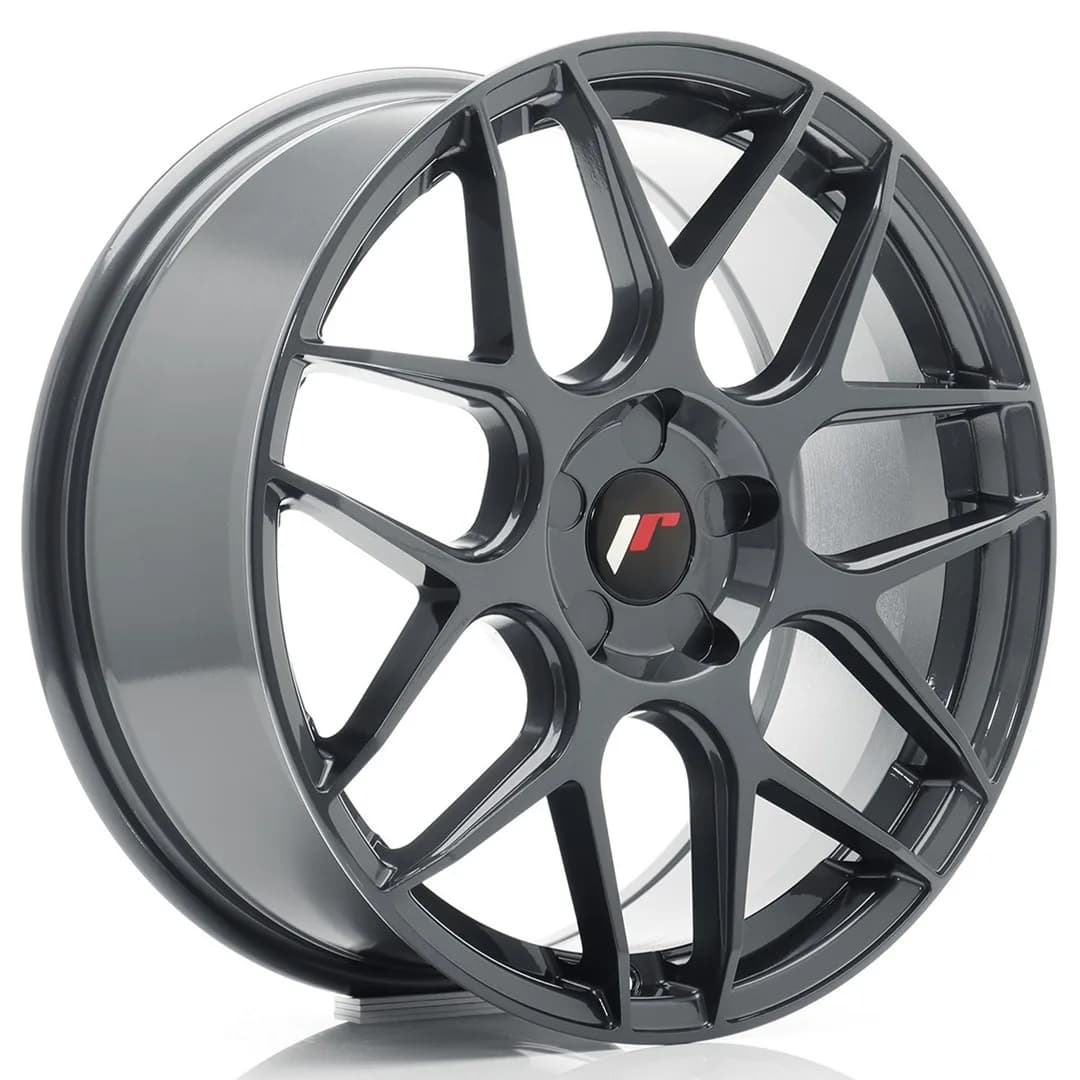 Легкосплавний диск 18" Japan Racing JR18 18x7,5 ET36 5x114,3 насичений сірий - фото My Tuning Lab