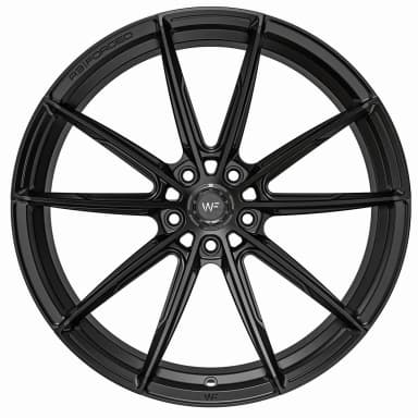 Легкосплавний диск 21" Wheelforce RACE.THREE 21x11,5 ET17 5x112 глибокий чорний - фото My Tuning Lab