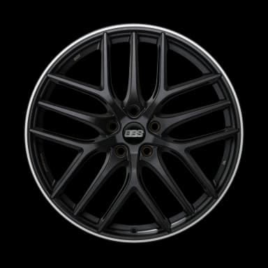 Легкосплавний диск 20" BBS CC-R 20x9 ET25 5x112 чорний сатиновий - фото My Tuning Lab