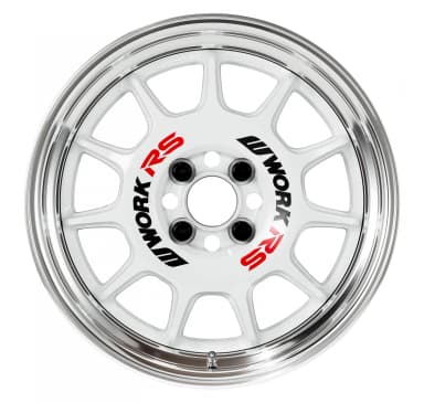 Легкосплавний диск 17" Work Wheels Work Emotion RS11 Step Rim 17x6,5 BLANK білий (WHT) - фото My Tuning Lab