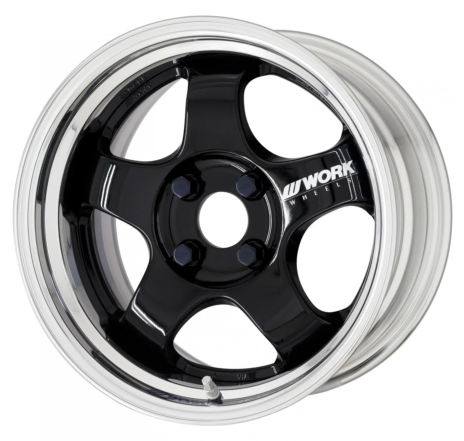 Легкосплавний диск 15" Work Wheels Meister S1-2P 15x9,5 BLANK чорний (BLK) - фото My Tuning Lab