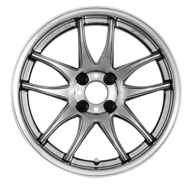 Легкосплавний диск 16" Work Wheels Work Emotion CR-2P 16x6,5 BLANK Crystal срібний (CS) - фото My Tuning Lab