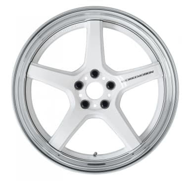 Легкосплавний диск 20" Work Wheels Work Emotion T5R-2P Step Rim 20x12 BLANK білий (WHT) - фото My Tuning Lab