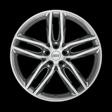 Легкосплавний диск 20" BBS SX 20x9 ET42 5x114 Platinum срібний Diamantgedreht - фото My Tuning Lab