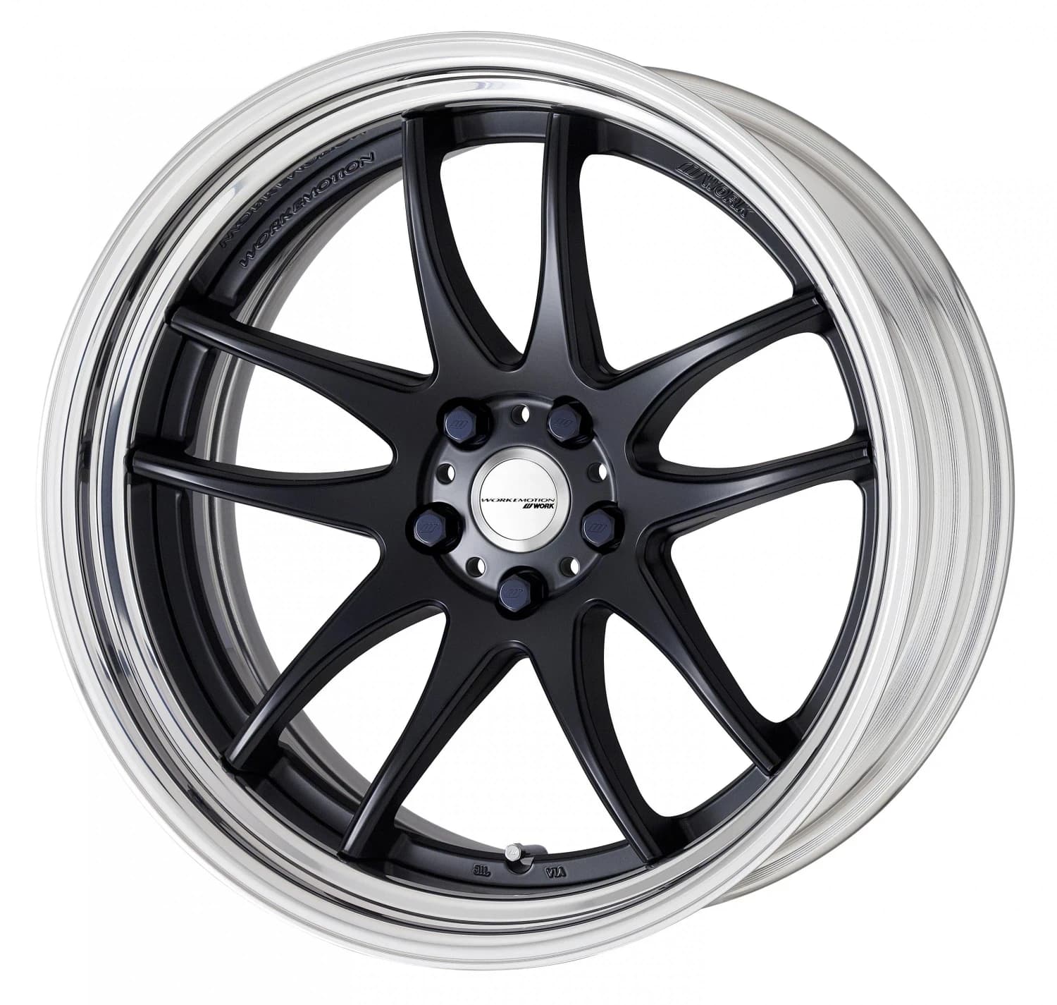 Легкосплавний диск 19" Work Wheels Work Emotion CR-2P Step Rim 19x8,5 BLANK матовий чорний (MBL) - фото My Tuning Lab