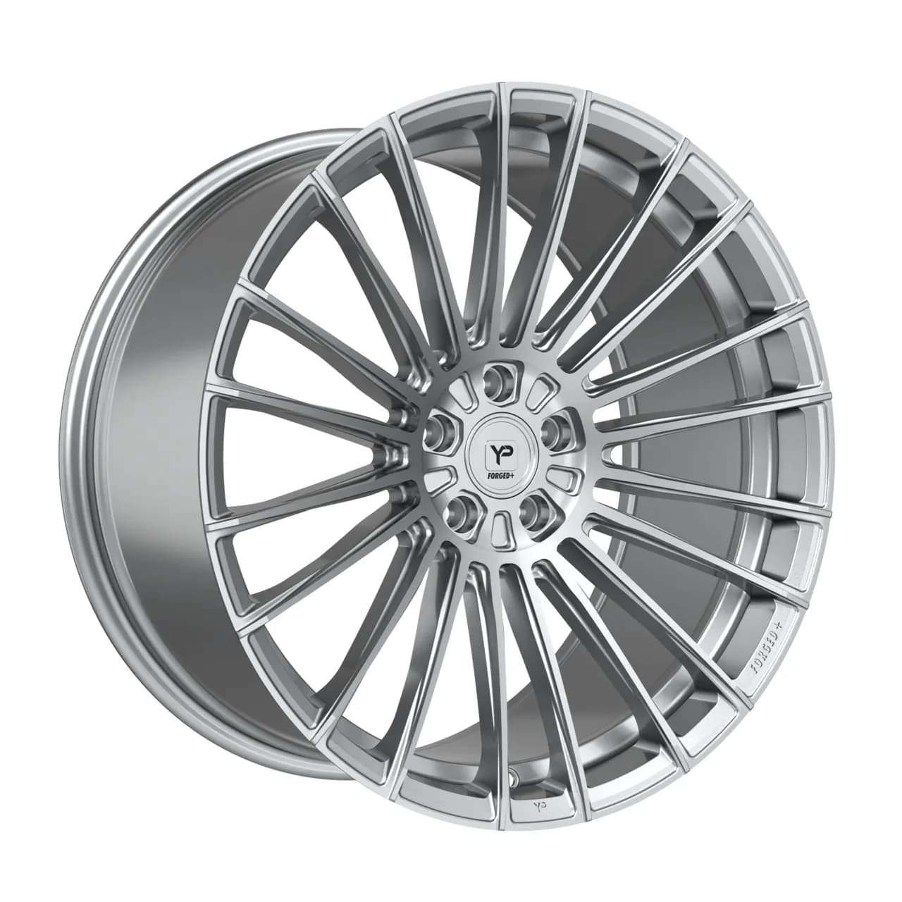 Легкосплавний диск 21" Yido Performance Forged+ 4 Tesla 21x5 ET41 5x114,3 Tesla срібний - фото My Tuning Lab