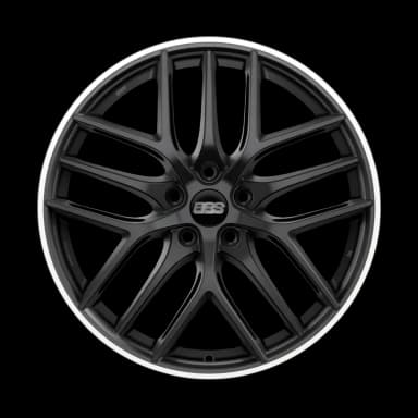 Легкосплавний диск 19" BBS CC-R 19x8 ET44 5x112 чорний сатиновий - фото My Tuning Lab