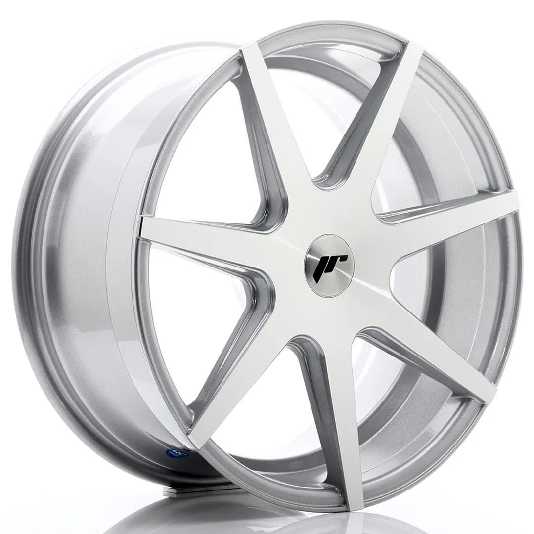 Легкосплавний диск 19" Japan Racing JR20 19x8,5 ET40 5x112 срібний з фрезеруванням - фото My Tuning Lab