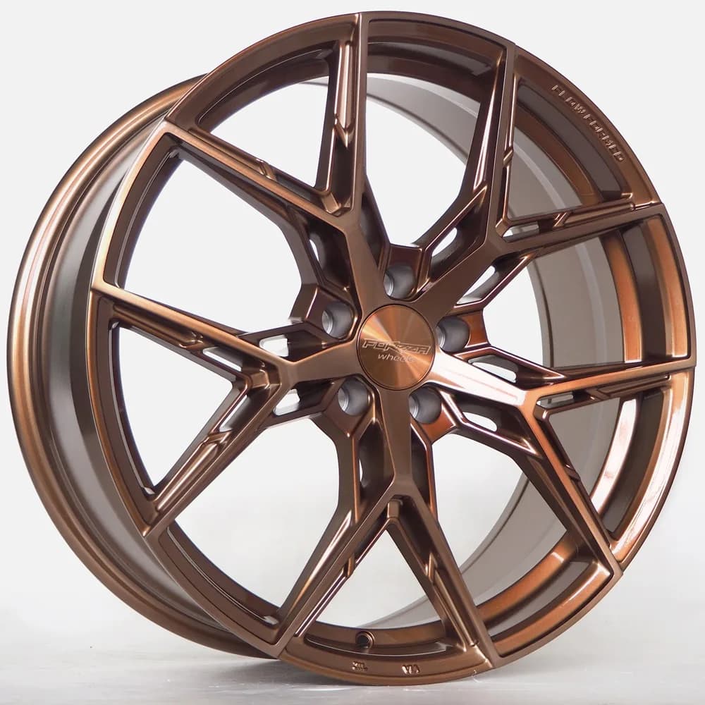 Легкосплавний диск 20" Forzza gravity 20x8,5 ET35 5x112 бронза брашований + бронза Clear Coat - фото My Tuning Lab