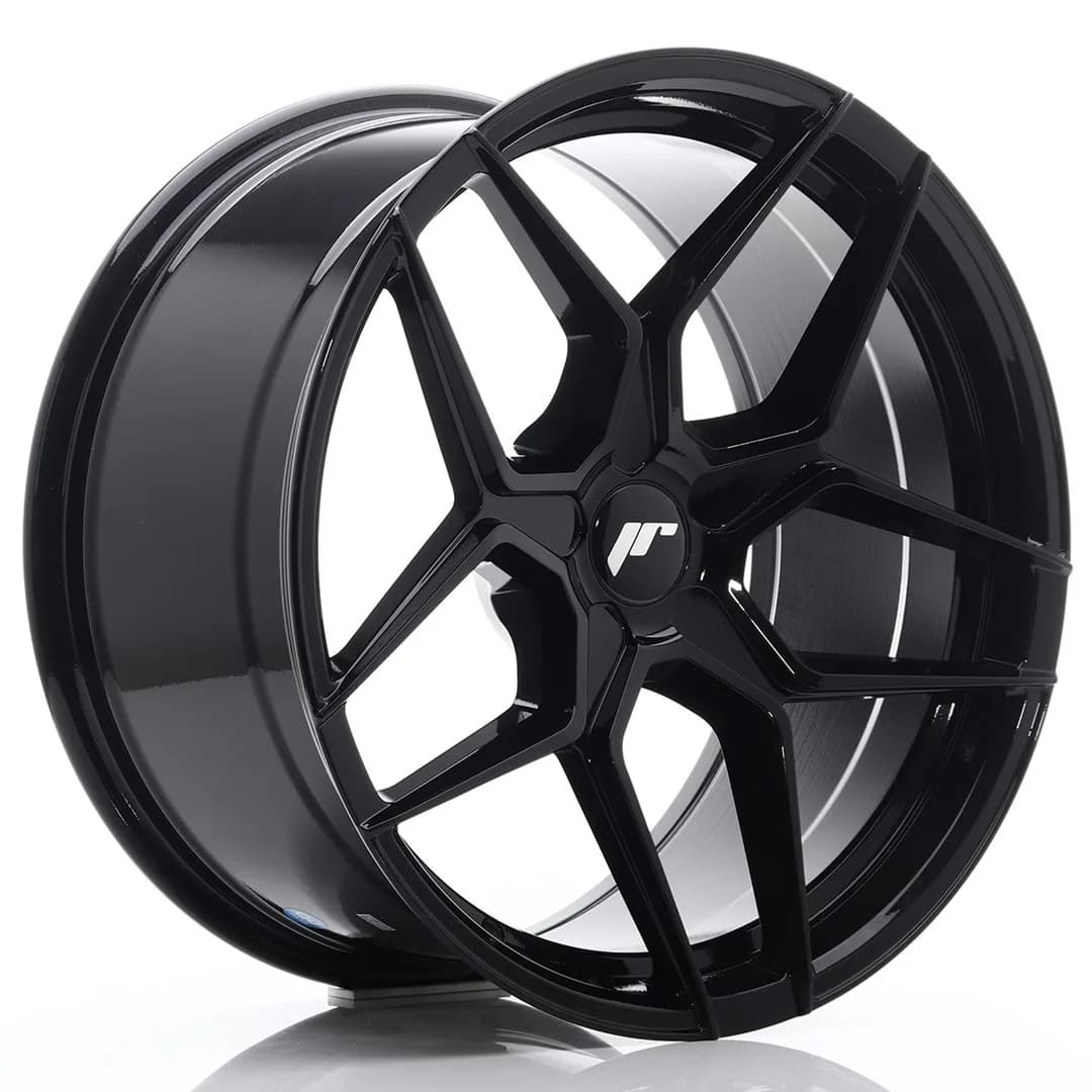 Легкосплавний диск 19" Japan Racing JR34 19x9,5 ET35 5x120 глянцевий чорний - фото My Tuning Lab
