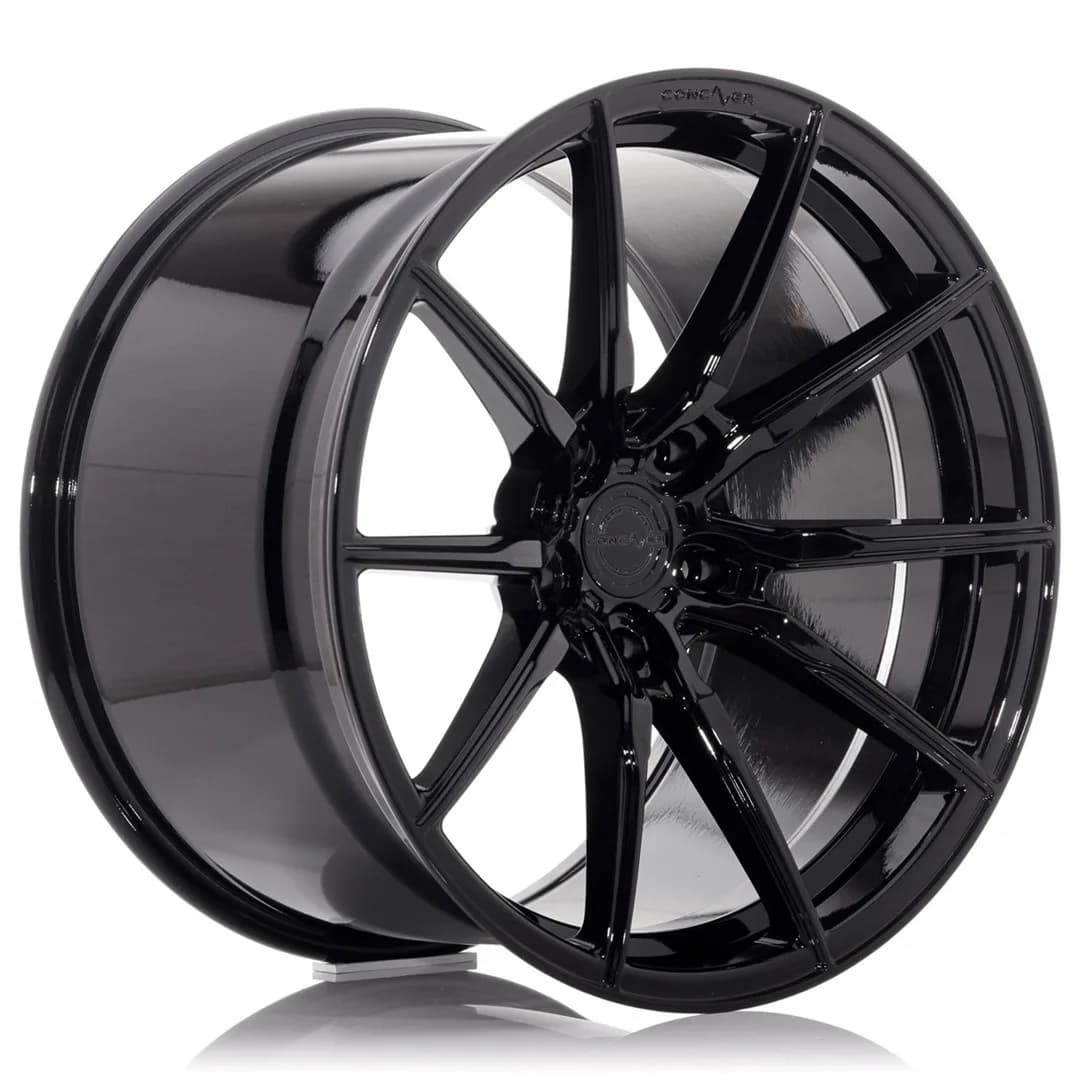 Легкосплавний диск 19" Concaver CVR4 19x8,5 ET35 5x120 платиновий чорний - фото My Tuning Lab