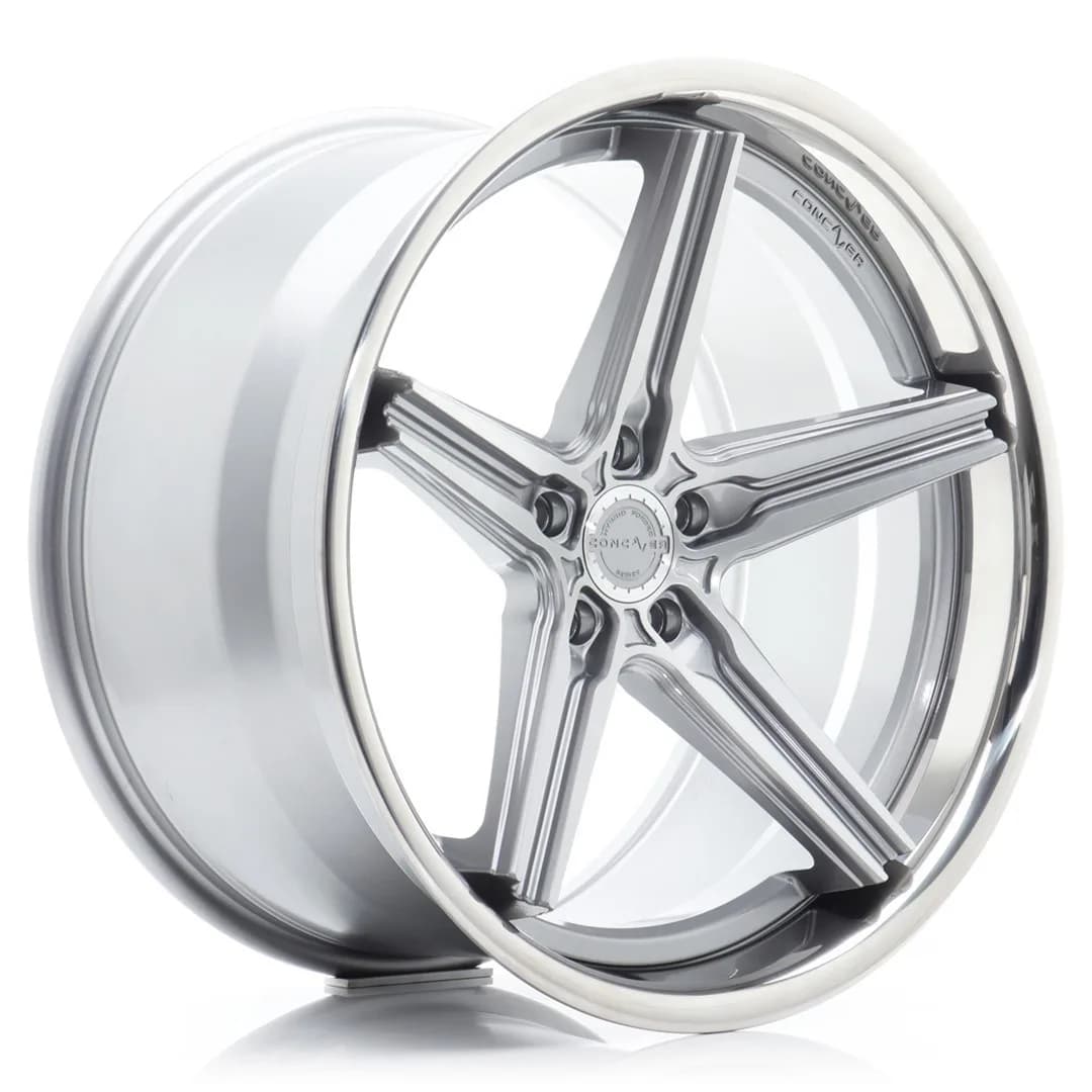 Легкосплавний диск 20" Concaver CVR9 20x10,5 ET25 5x112 брашований Titanium - фото My Tuning Lab