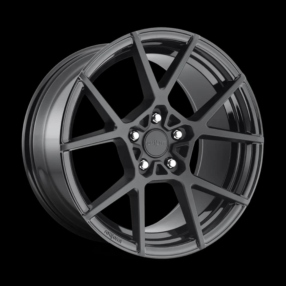 Легкосплавний диск 19" Rotiform Kps 19x8,5 ET35 5x120 матовий чорний - фото My Tuning Lab