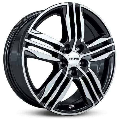 Легкосплавний диск 17" Ronal R57 17x7,5 ET40 5x114,3 Schwarz-Frontkopiert - фото My Tuning Lab