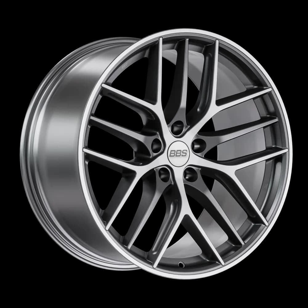 Легкосплавний диск 20" BBS CC-R 20x10,5 ET34 5x112 сатиновий графіт алмазне фрезерування - фото My Tuning Lab