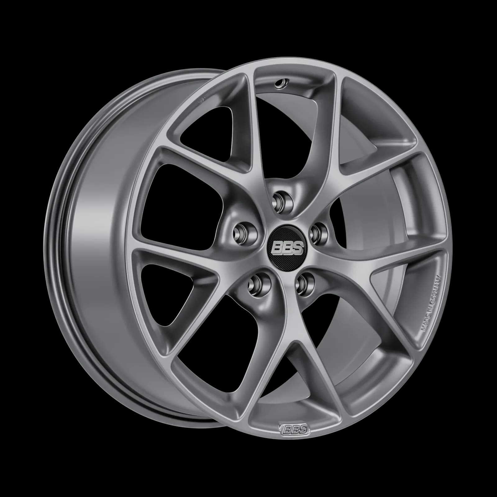 Легкосплавний диск 17" BBS SR 17x8 ET30 5x120 Himalaya Grey сатиновий - фото My Tuning Lab