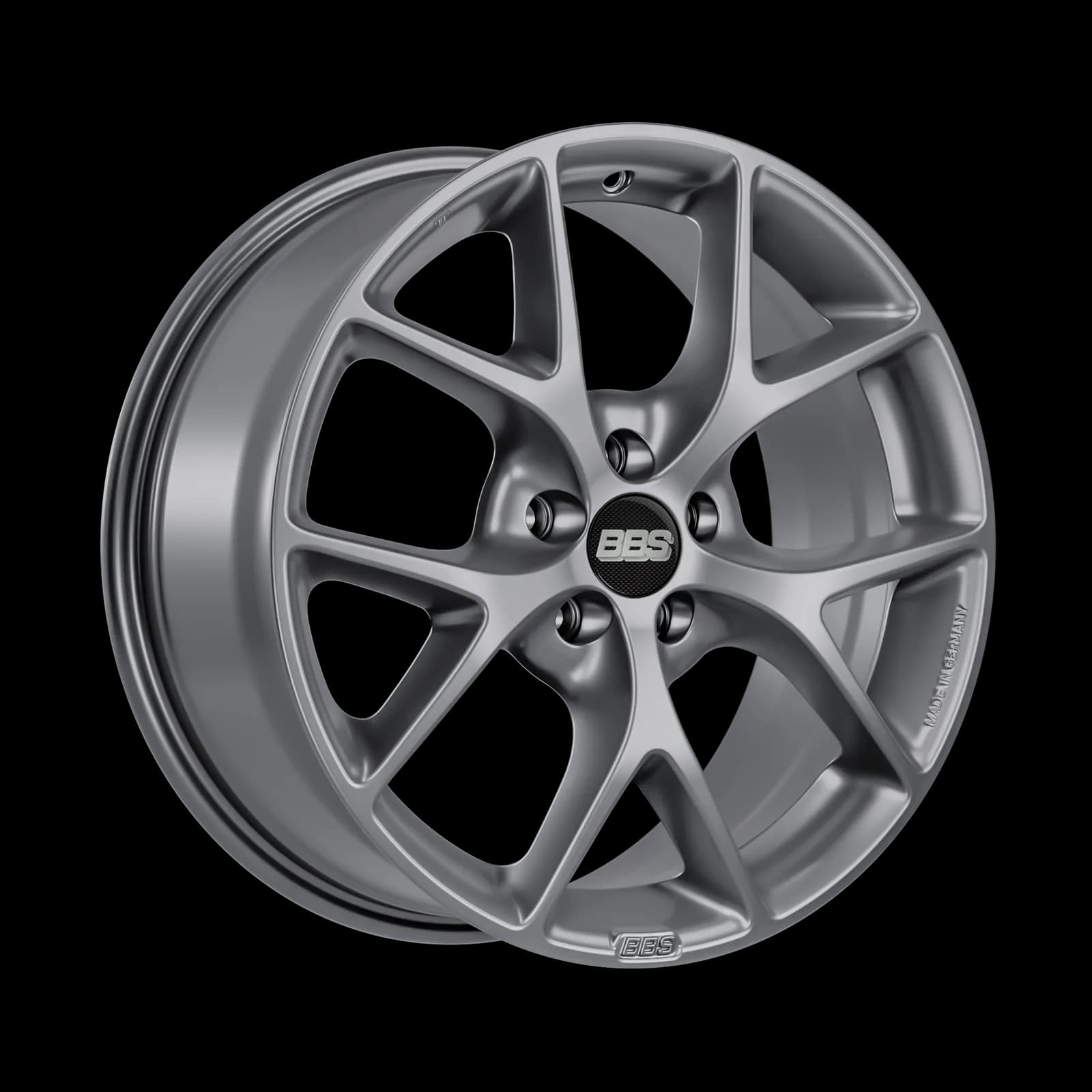Легкосплавний диск 17" BBS SR 17x7,5 ET42 5x114 Himalaya Grey сатиновий - фото My Tuning Lab