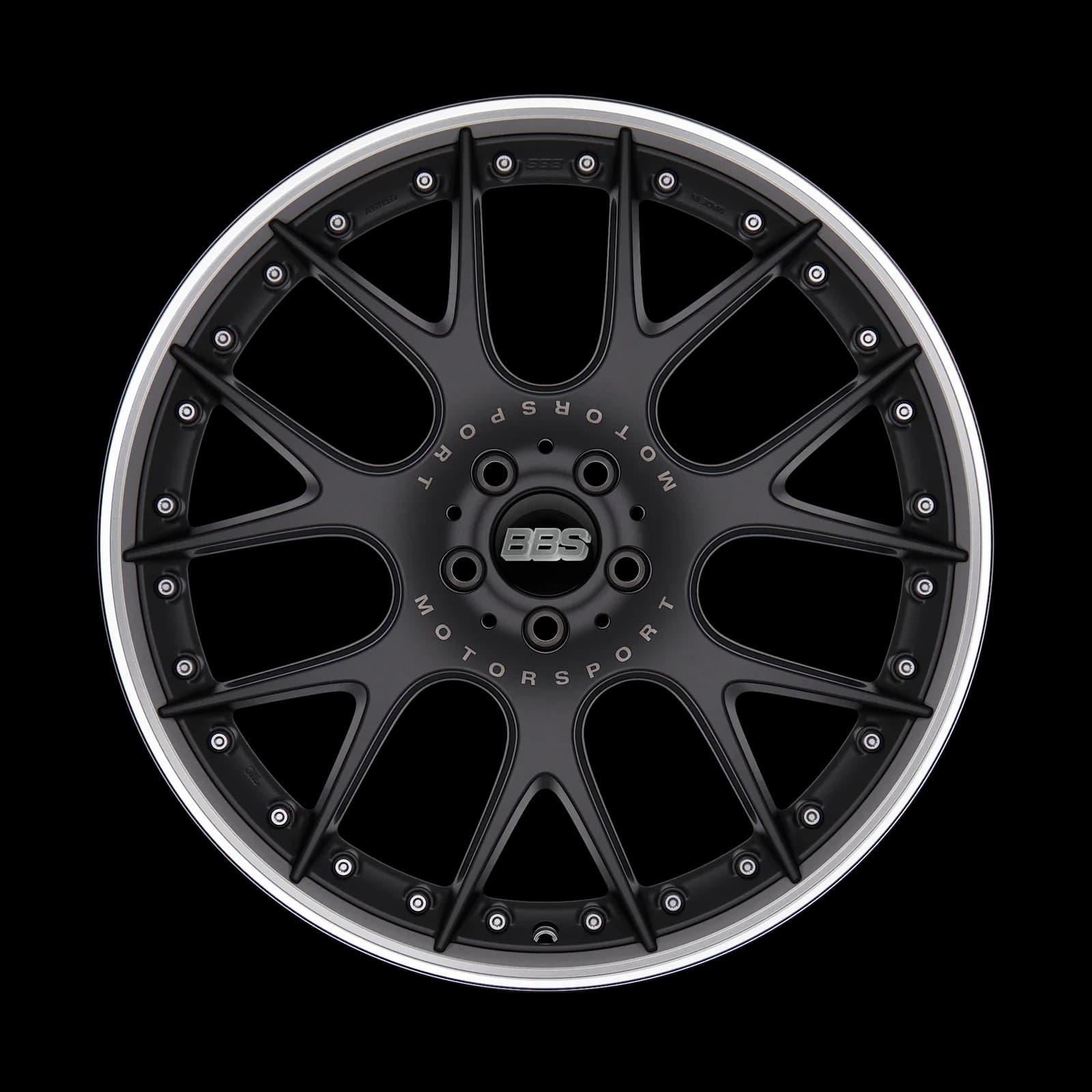Легкосплавний диск 21" BBS CH-R 2 21x9,5 ET33 5x112 чорний сатиновий - фото My Tuning Lab