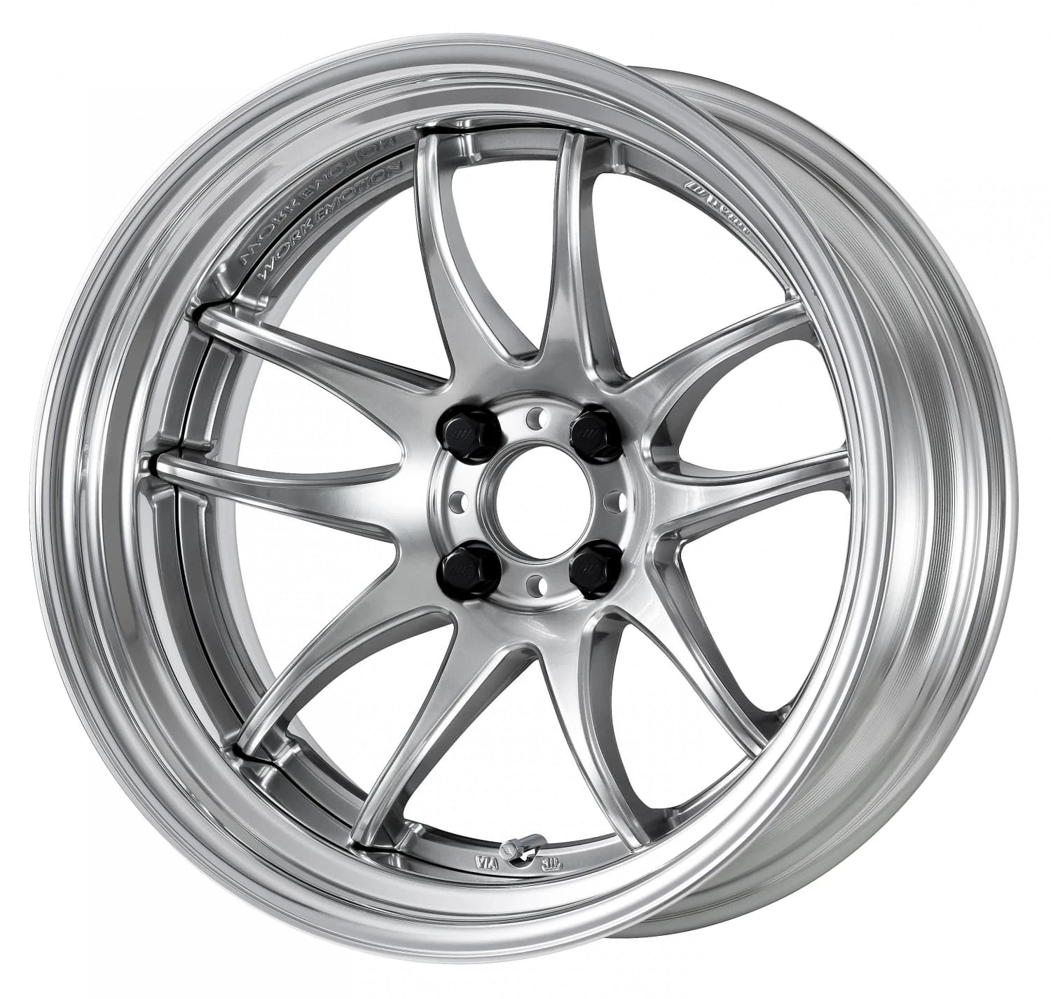 Легкосплавний диск 17" Work Wheels Work Emotion CR-2P Step Rim 17x10,5 BLANK Crystal срібний (CS) - фото My Tuning Lab