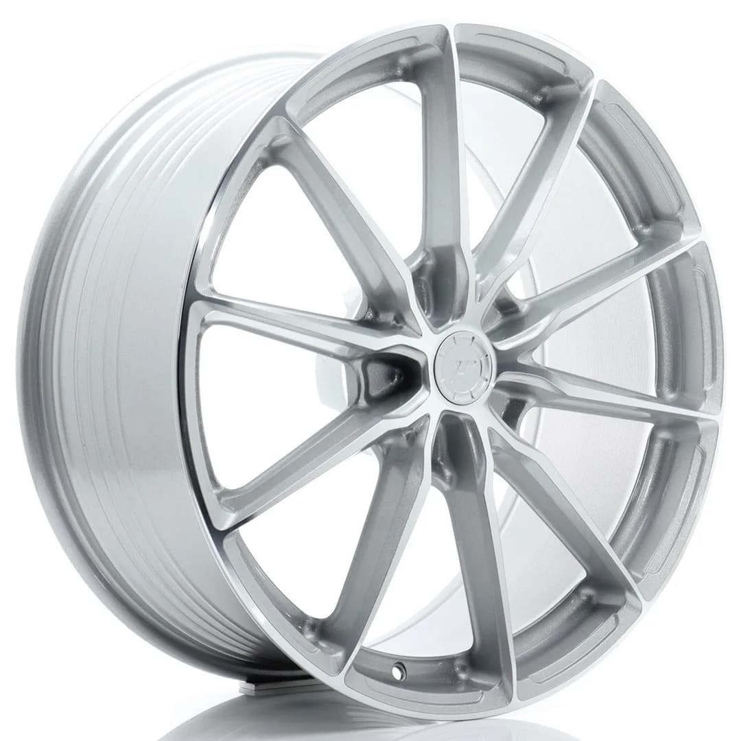 Легкосплавний диск 21" Japan Racing JR37 21x9,5 ET25 5x112 срібний з фрезеруванням - фото My Tuning Lab