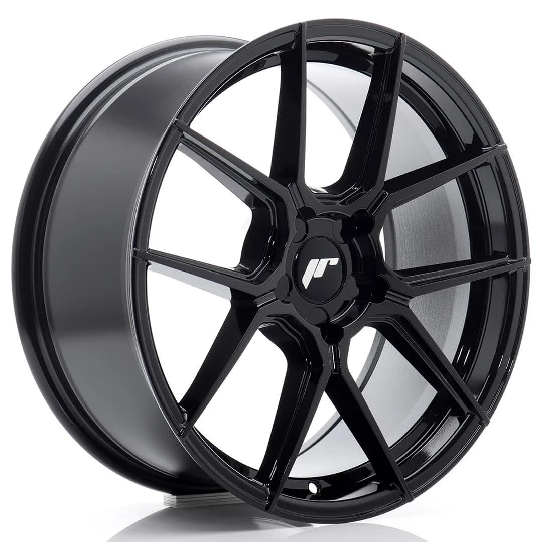 Легкосплавний диск 18" Japan Racing JR30 18x8 ET20-40 BLANK глянцевий чорний - фото My Tuning Lab
