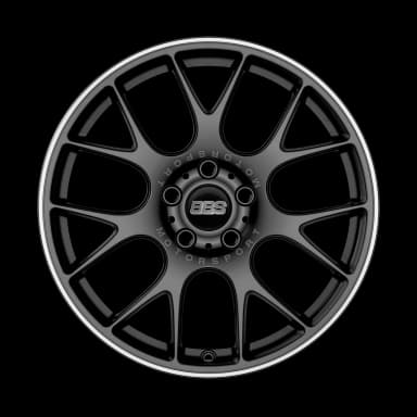 Легкосплавний диск 19" BBS CH-R 19x9,5 ET35 5x112 чорний сатиновий - фото My Tuning Lab