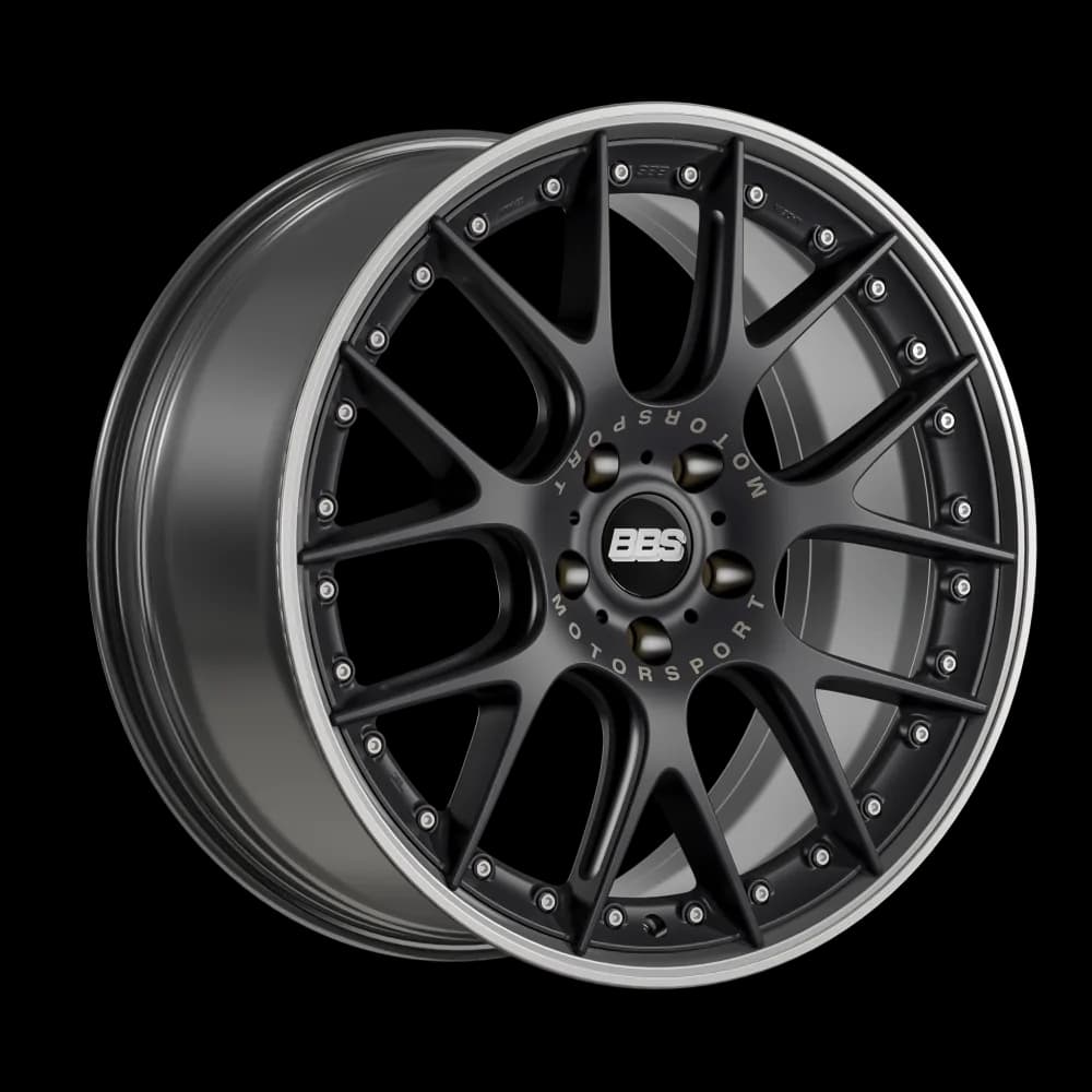 Легкосплавний диск 22" BBS CH-R 2 22x10,5 ET50 5x130 чорний сатиновий - фото My Tuning Lab