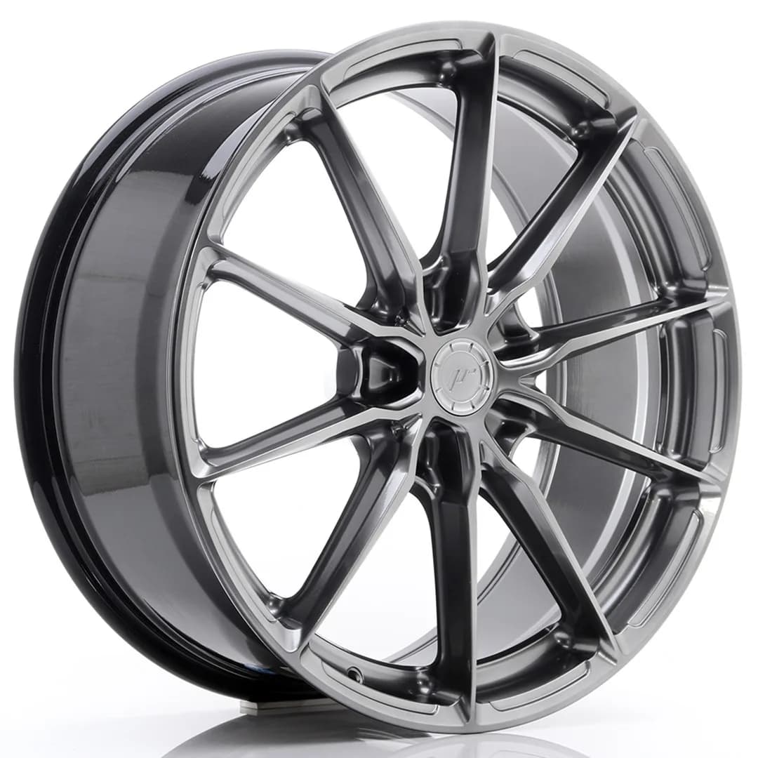 Легкосплавний диск 20" Japan Racing JR37 20x8,5 ET43 5x112 насичений чорний - фото My Tuning Lab