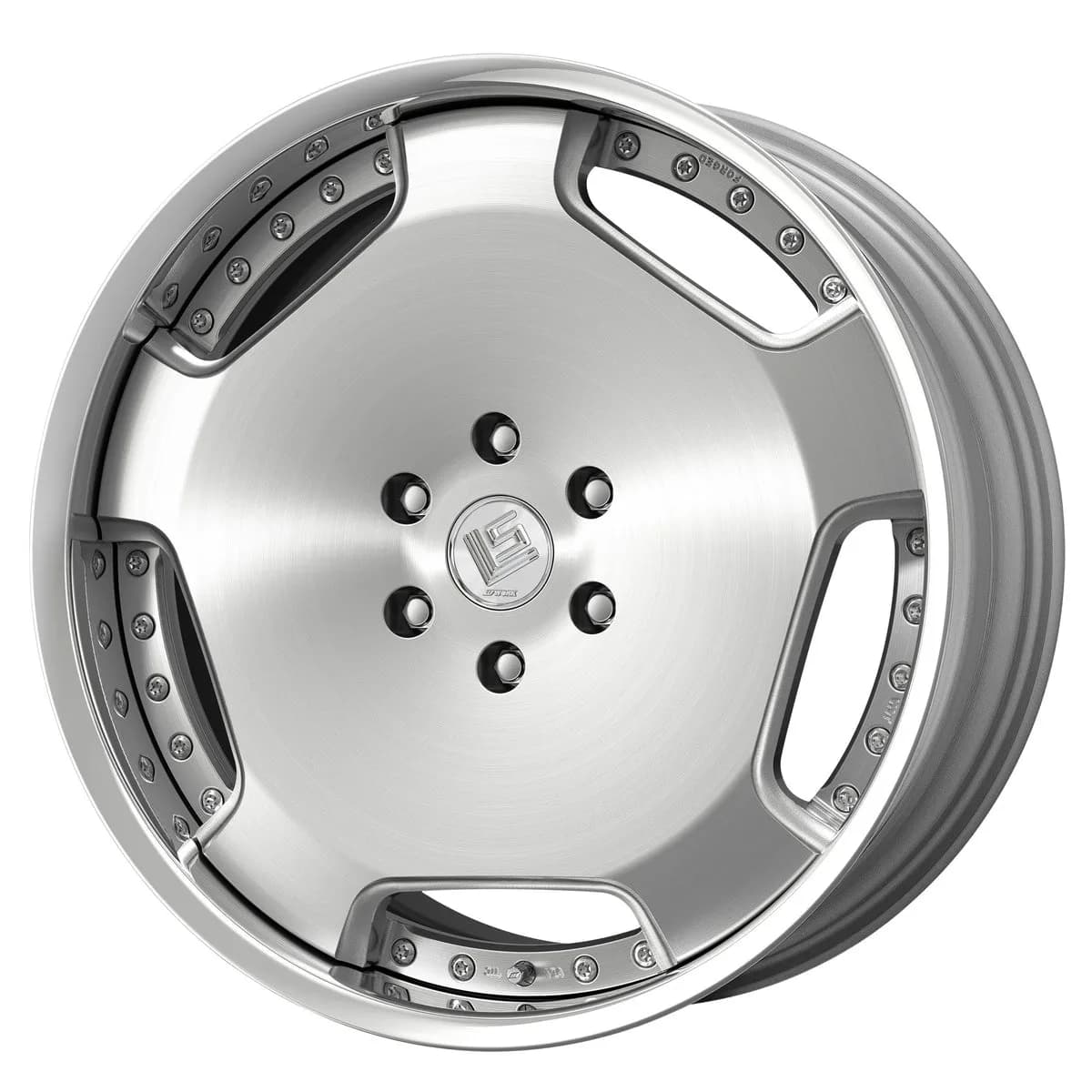 Легкосплавний диск Work Wheels LS ADAMAS 24" Titanium золотий (HPG) - фото My Tuning Lab