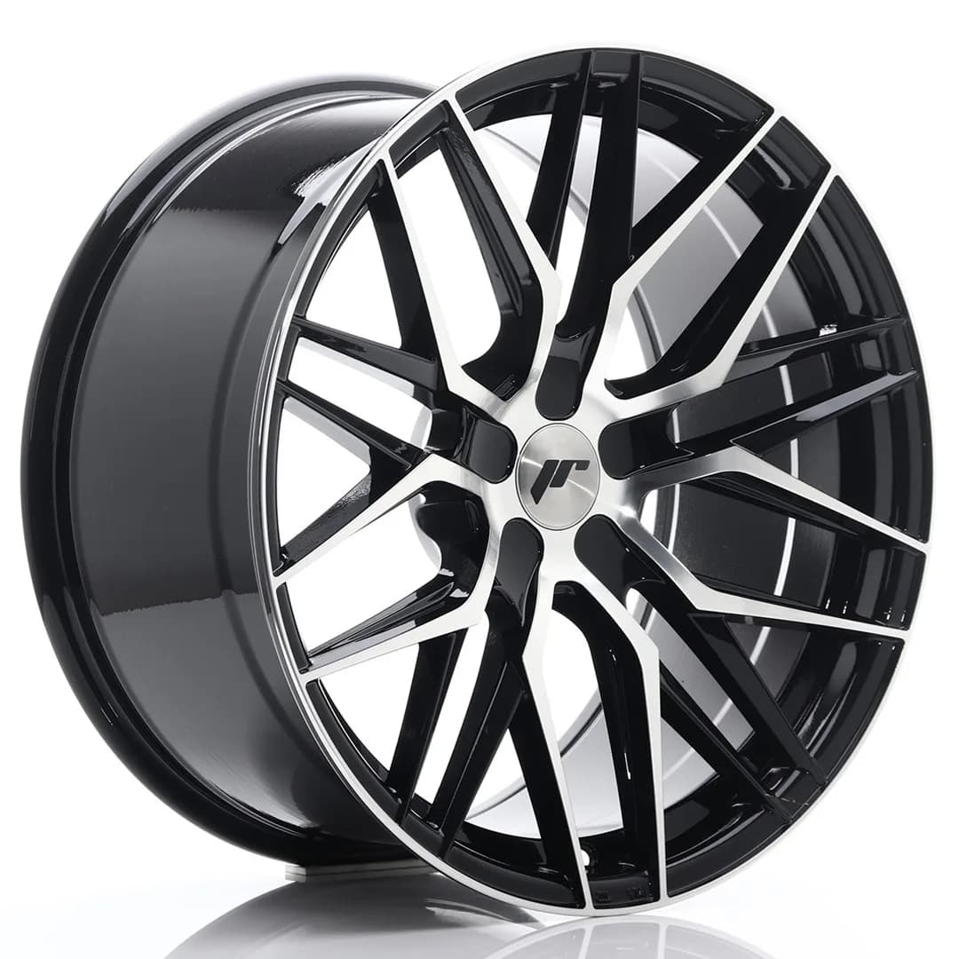 Легкосплавний диск 20" Japan Racing JR28 20x10 ET40 5x114,3 глянцевий чорний Machined - фото My Tuning Lab