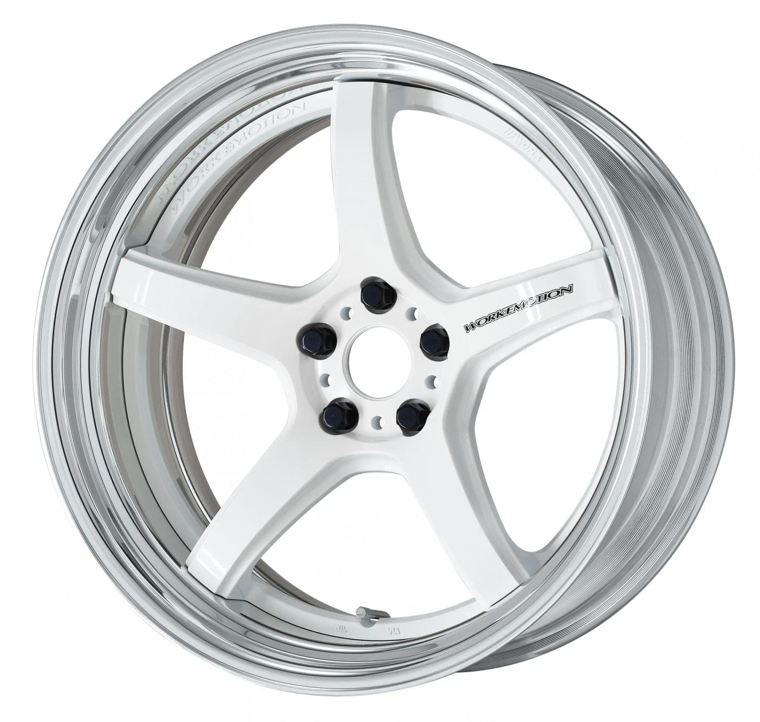Легкосплавний диск 20" Work Wheels Work Emotion T5R-2P Step Rim 20x10 BLANK білий (WHT) - фото My Tuning Lab