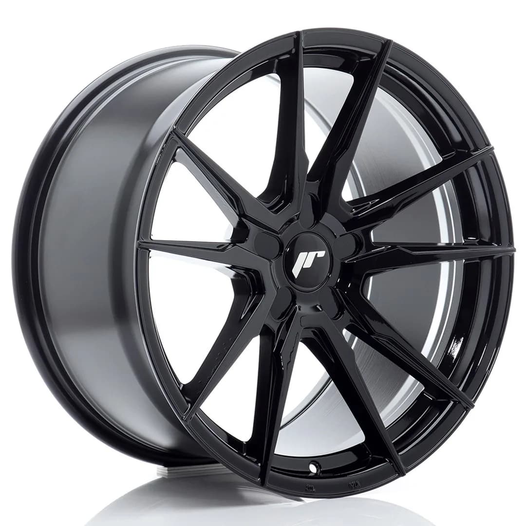 Легкосплавний диск 19" Japan Racing JR21 19x9,5 ET45 5x120 глянцевий чорний - фото My Tuning Lab