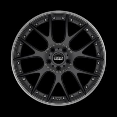 Легкосплавний диск 22" BBS CH-R 2 22x10,5 ET50 5x130 чорний сатиновий - фото My Tuning Lab