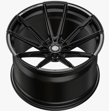 Легкосплавний диск 21" Wheelforce RACE.THREE 21x11,5 ET17 5x112 глибокий чорний - фото My Tuning Lab