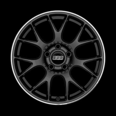 Легкосплавний диск 18" BBS CH-R 18x9 ET44 5x120 чорний сатиновий - фото My Tuning Lab