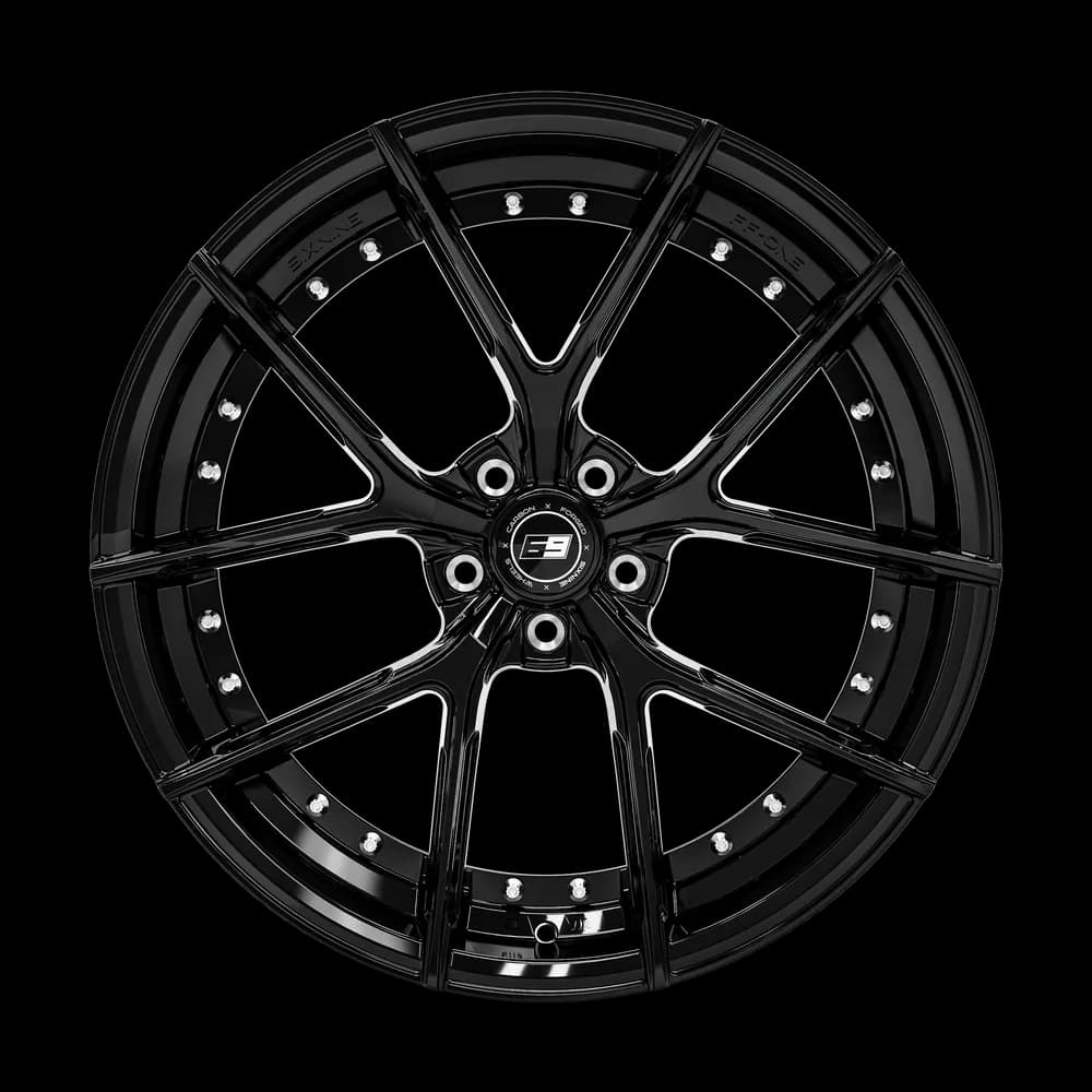 Легкосплавний диск 20" Sixnine Wheels FF-ONE 20x9,5 ET20 5x120 глянцевий чорний - фото My Tuning Lab
