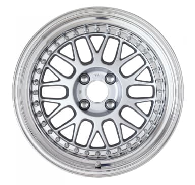 Легкосплавний диск 17" Work Wheels Meister M1-3P 17x12,5 BLANK срібний (SIL) - фото My Tuning Lab