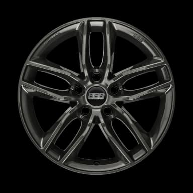 Легкосплавний диск 17" BBS SX 17x7,5 ET42 5x114 Crystal чорний - фото My Tuning Lab