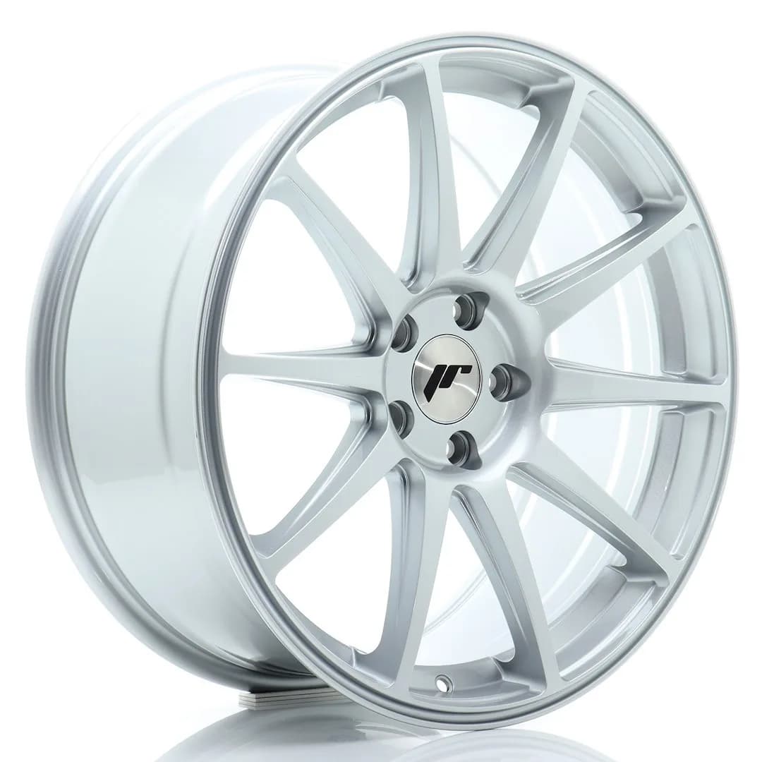 Легкосплавний диск 19" Japan Racing JR11 19x8,5 ET35 5x120 насичений срібний - фото My Tuning Lab