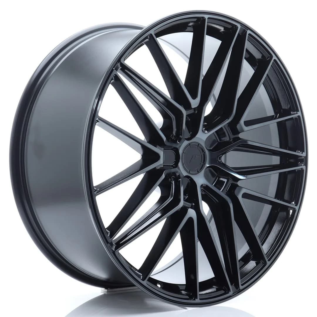 Легкосплавний диск 22" Japan Racing JR38 22x9 ET35 5x112 чорний брашований - фото My Tuning Lab